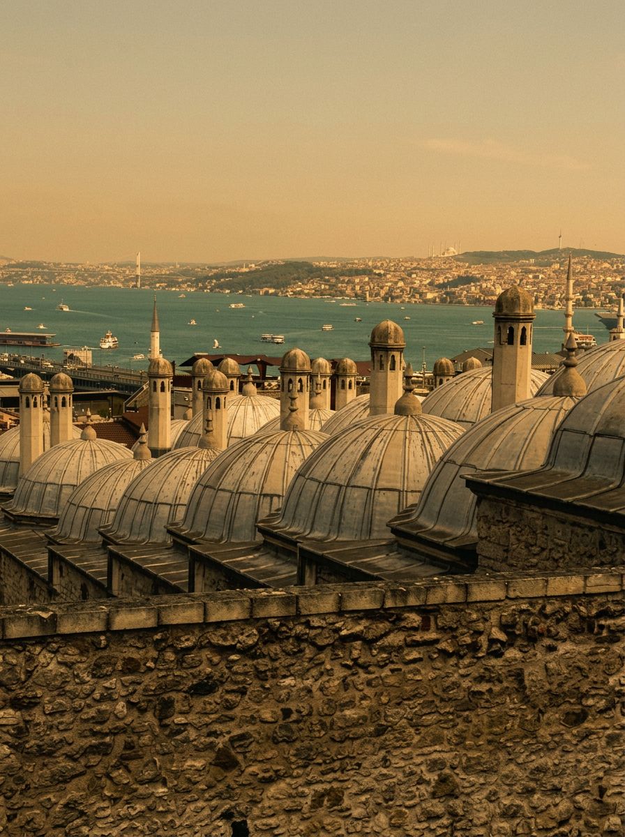 Istanbul, between minarets and vineyards
